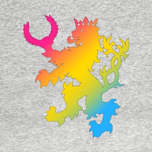 An Tir Pride - Pansexual - Silhouette T-Shirt